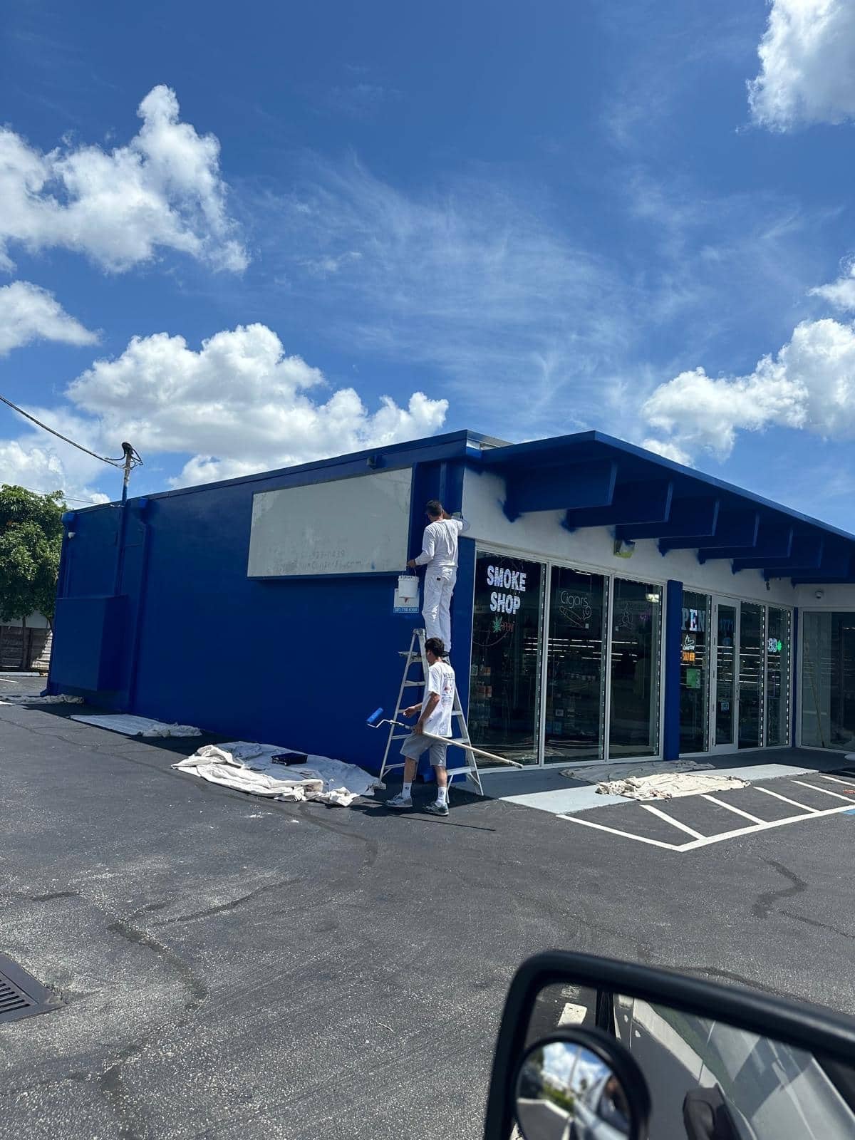 Exterior Painting project step 1