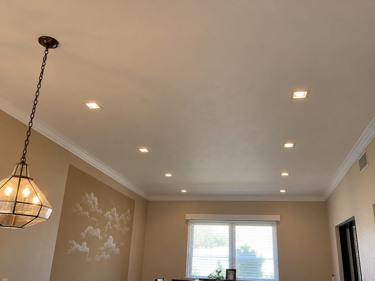 Popcorn Ceiling Removal after — Rick Solutions, Delray Beach, FL