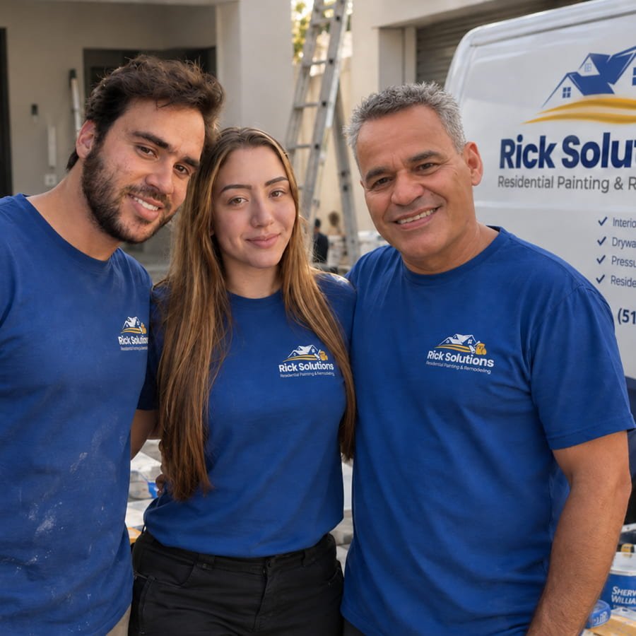 Rick and his crew in Delray Beach, Florida